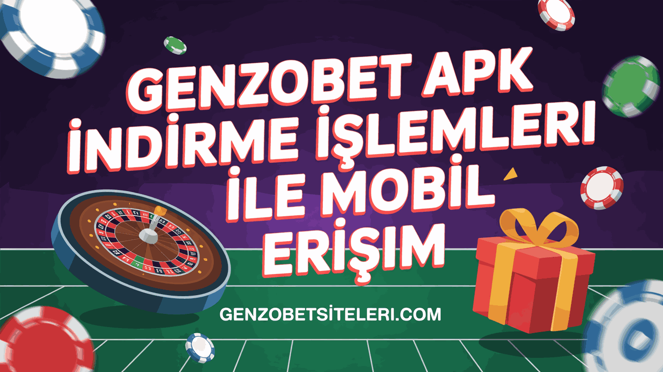Genzobet Apk İndirme İşlemleri ile Mobil Erişim