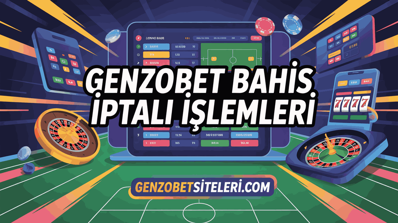 Genzobet Bahis İptali İşlemleri