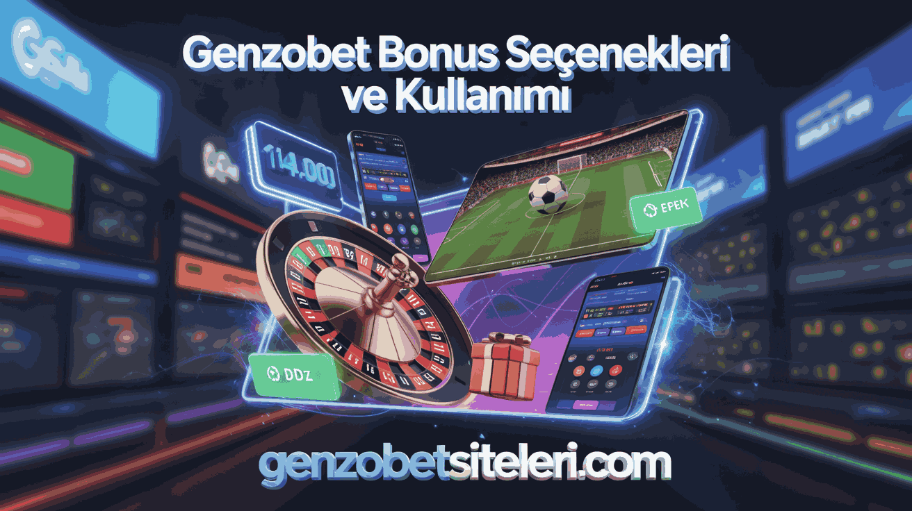 Genzobet Bonus Seçenekleri ve Kullanımı