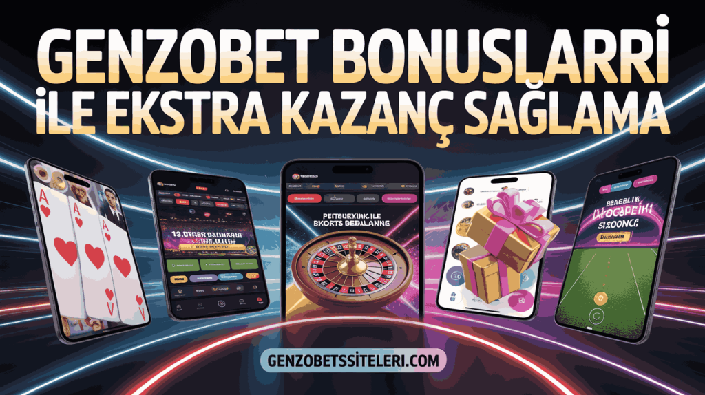 genzobet bonuslari ile ekstra kazanc saglama