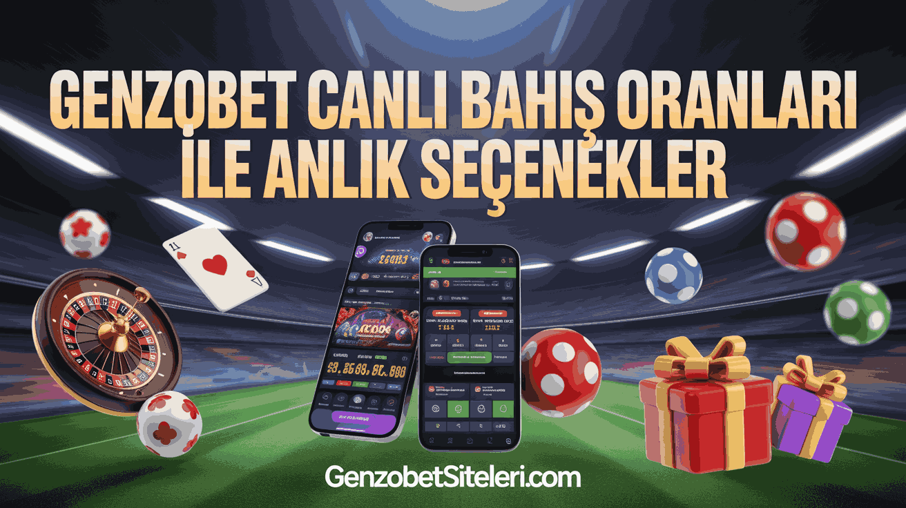 Genzobet Canlı Bahis Oranları ile Anlık Seçenekler