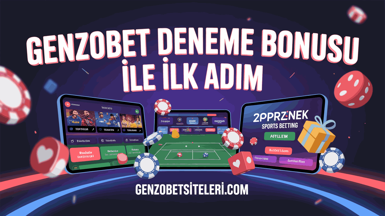 Genzobet Deneme Bonusu ile İlk Adım