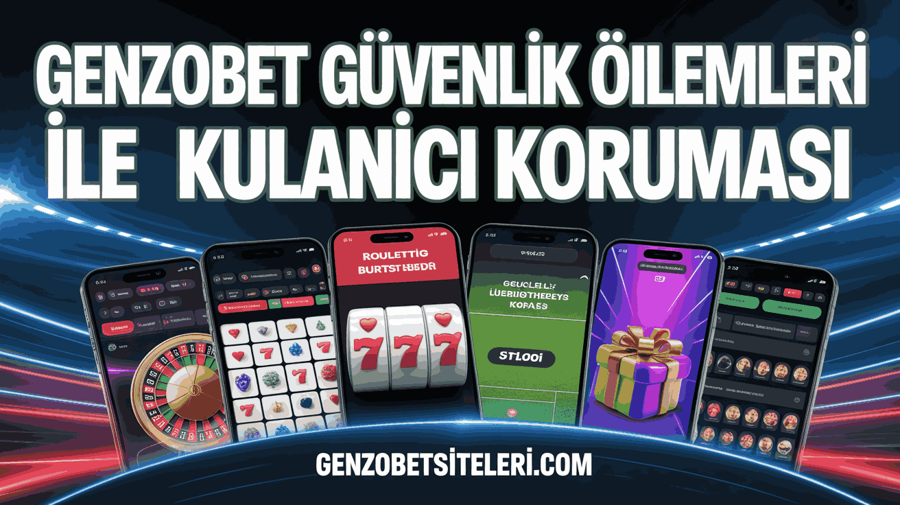 Genzobet Güvenlik Önlemleri ile Kullanıcı Koruması