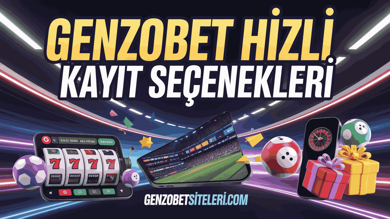 Genzobet Hızlı Kayıt Seçenekleri