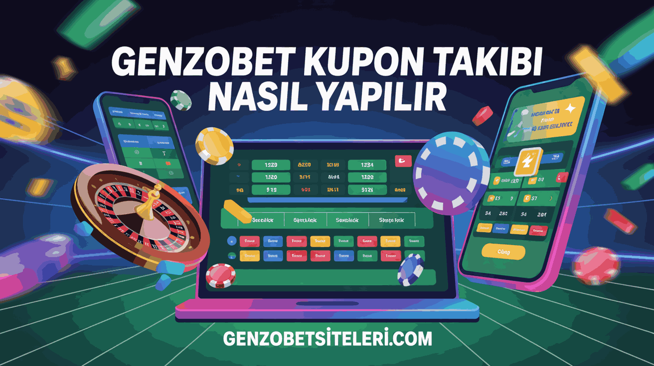 Genzobet Kupon Takibi Nasıl Yapılır