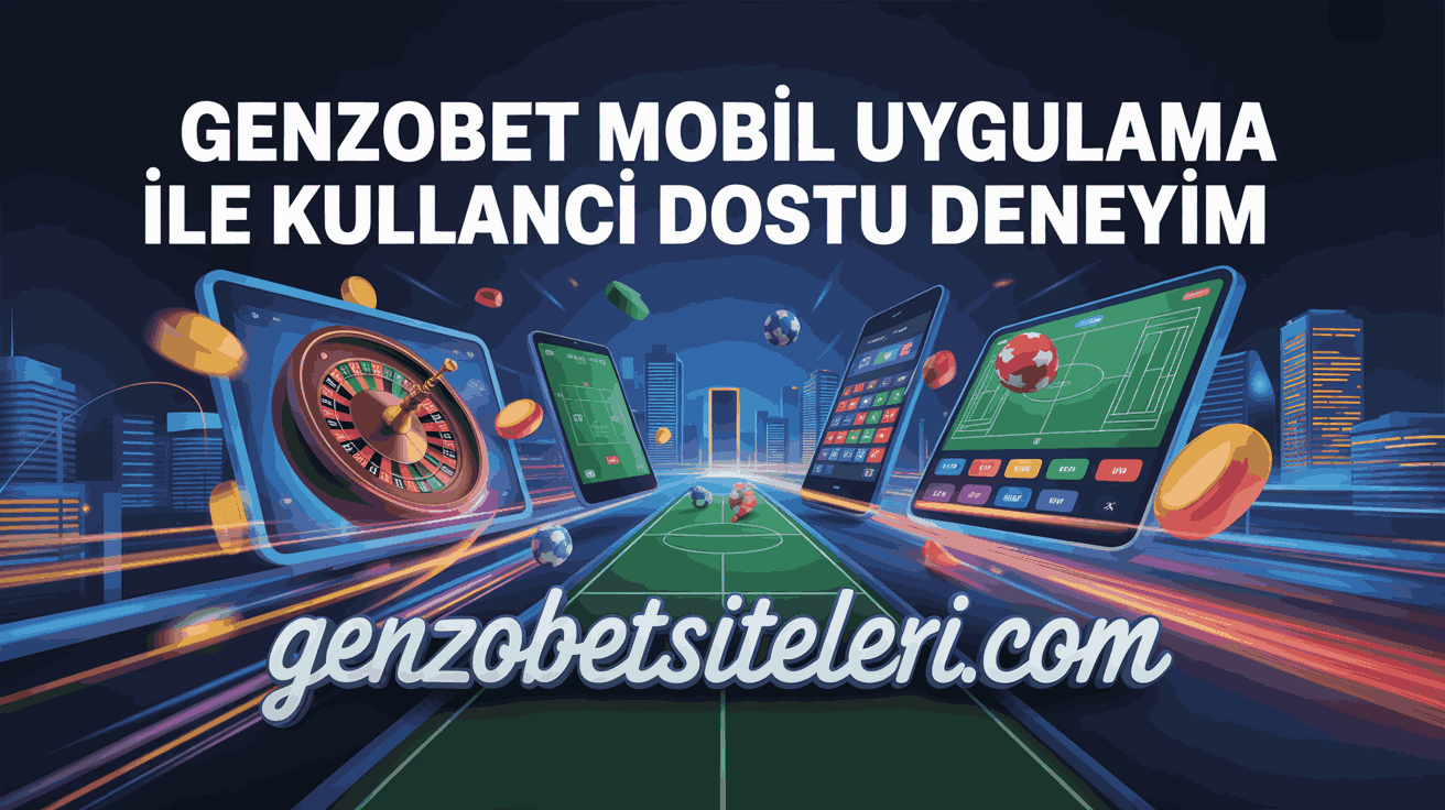Genzobet Mobil Uygulama ile Kullanıcı Dostu Deneyim