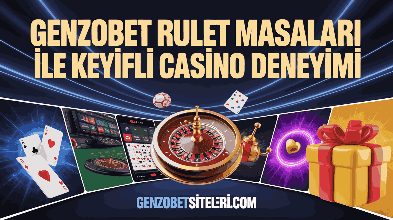 Genzobet Rulet Masaları ile Keyifli Casino Deneyimi