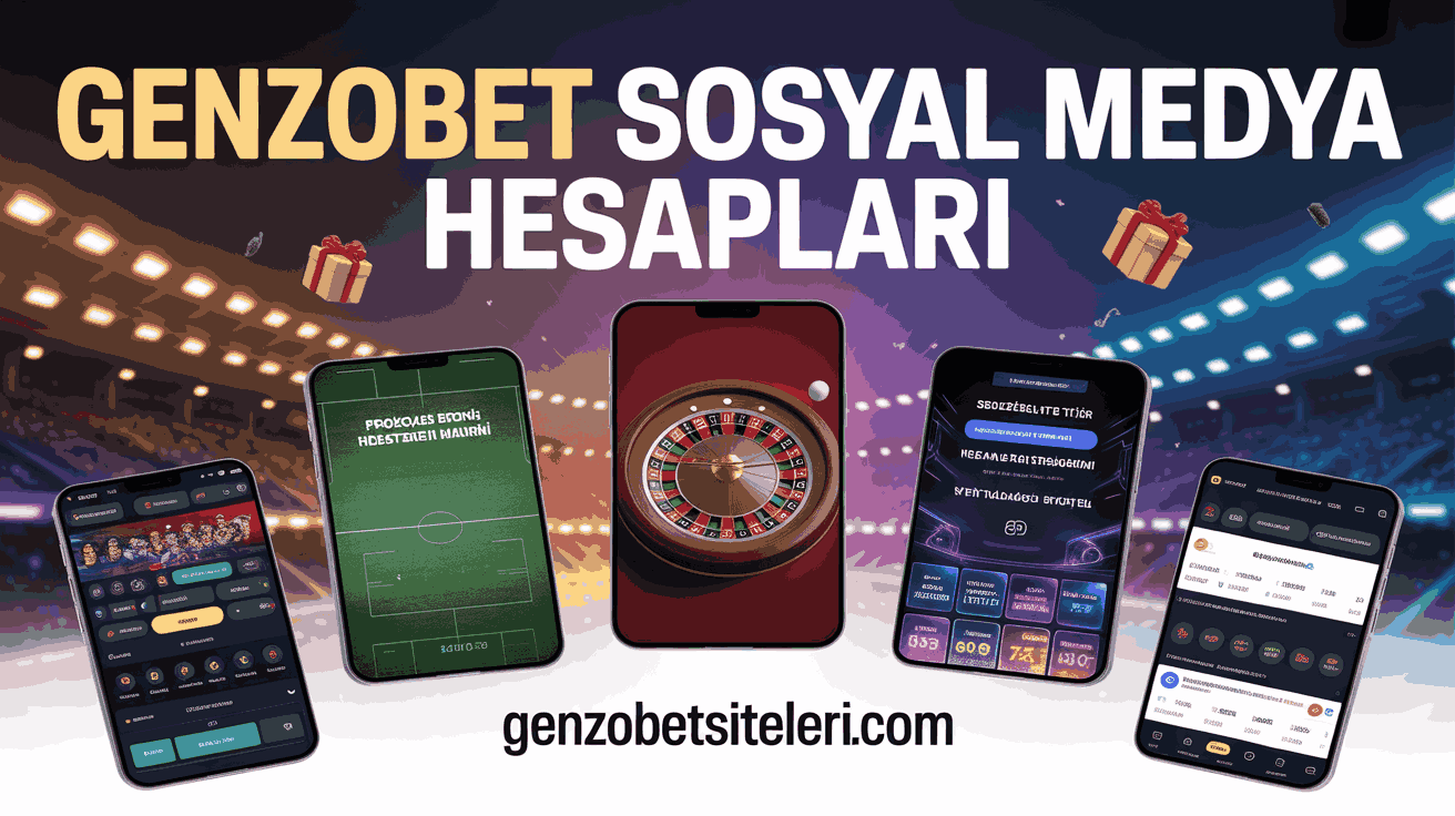 Genzobet Sosyal Medya Hesapları