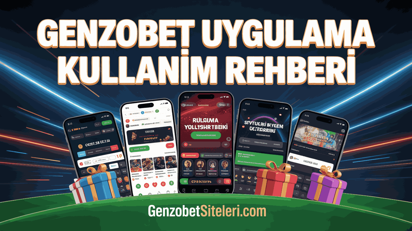 Genzobet Uygulama Kullanım Rehberi