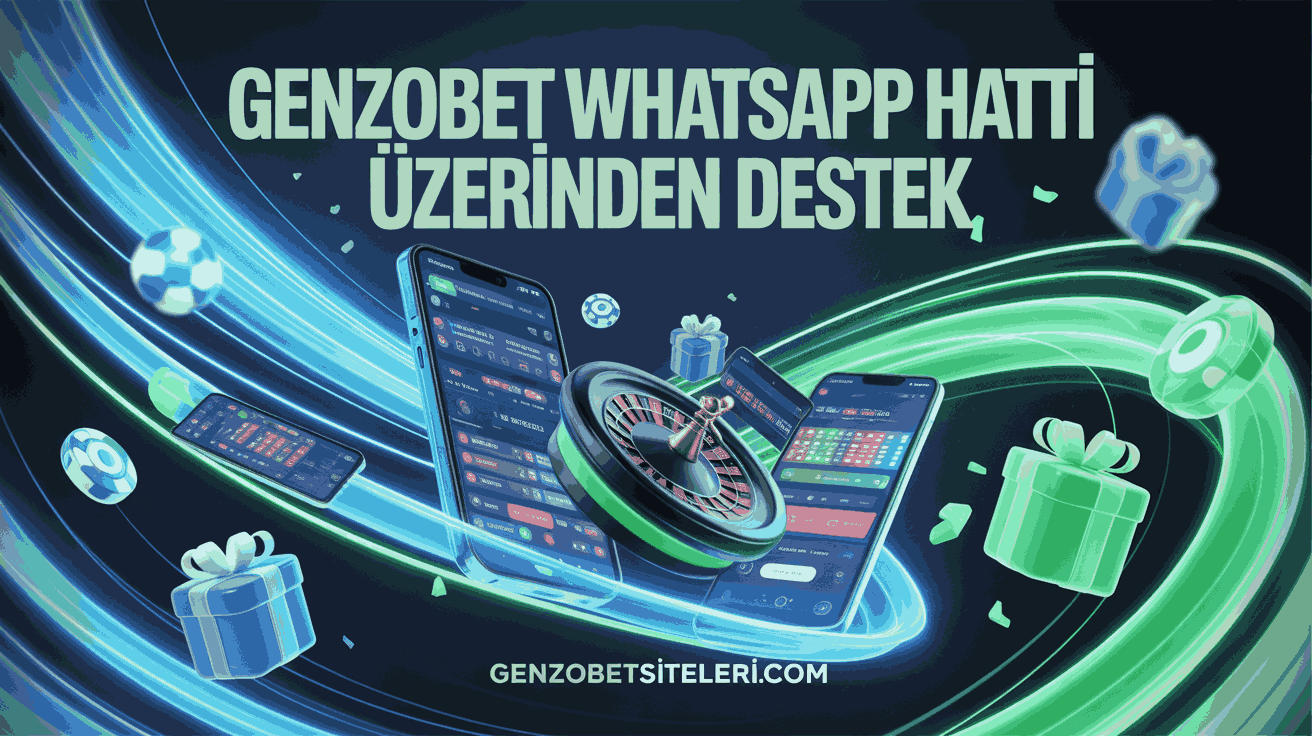 Genzobet WhatsApp Hattı Üzerinden Destek