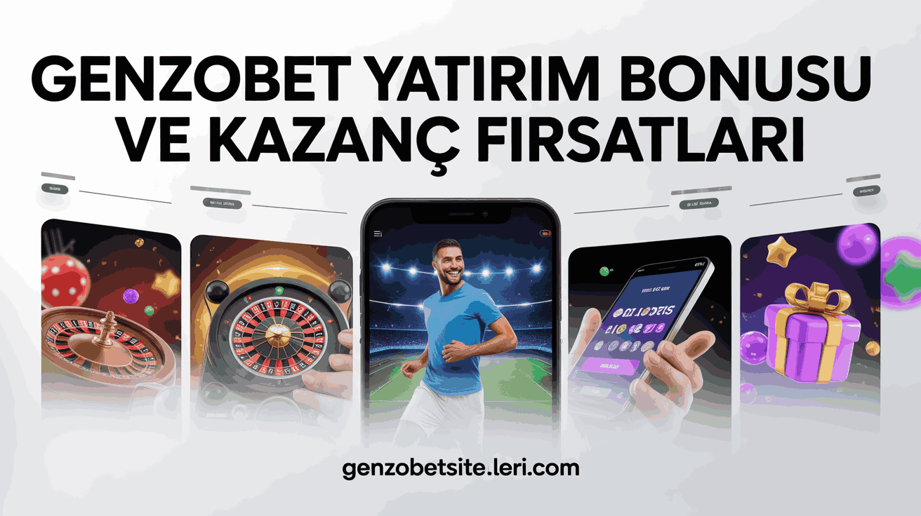 Genzobet Yatırım Bonusu ve Kazanç Fırsatları