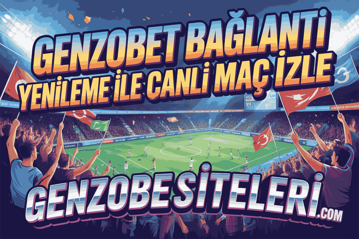 Genzobet Bağlantı Yenileme ile Canlı Maç İzle
