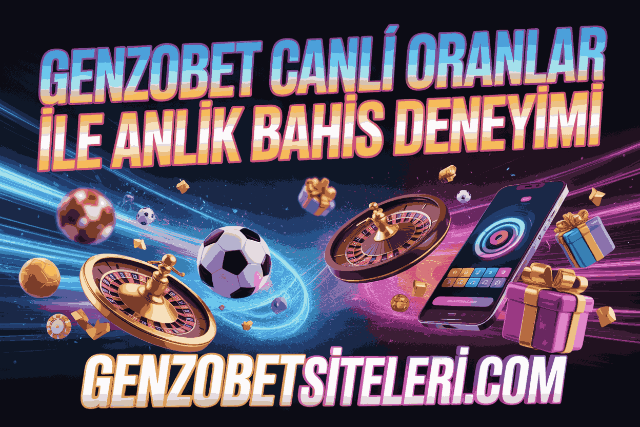 Genzobet Canlı Oranlar ile Anlık Bahis Deneyimi