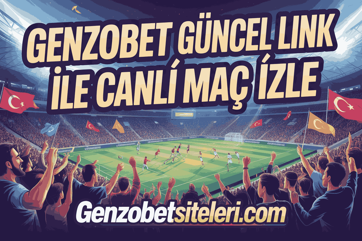 Genzobet Güncel Link ile Canlı Maç İzle
