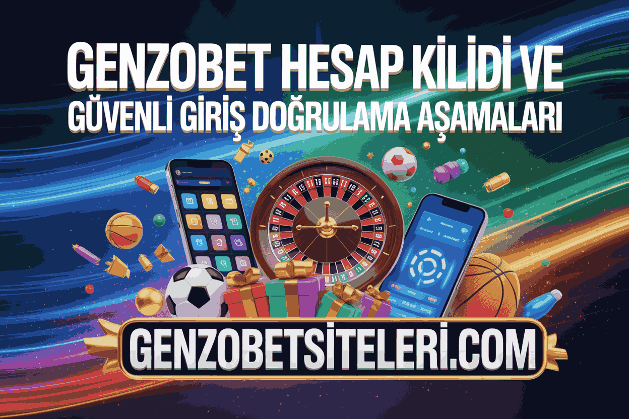 Genzobet Hesap Kilidi ve Güvenli Giriş Doğrulama Aşamaları