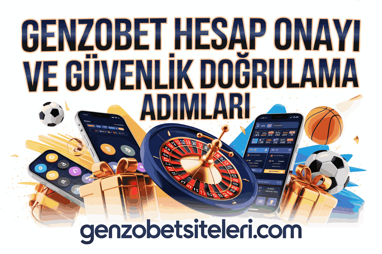 Genzobet Hesap Onayı ve Güvenlik Doğrulama Adımları