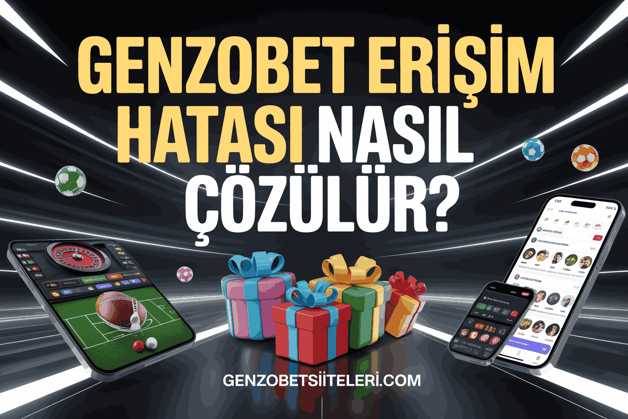 Genzobet Erişim Hatası Nasıl Çözülür?