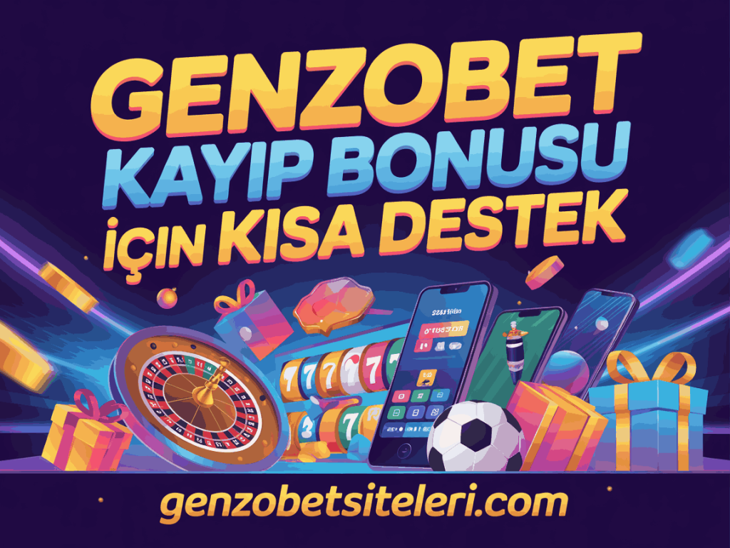genzobet kayip bonusu icin kisa destek