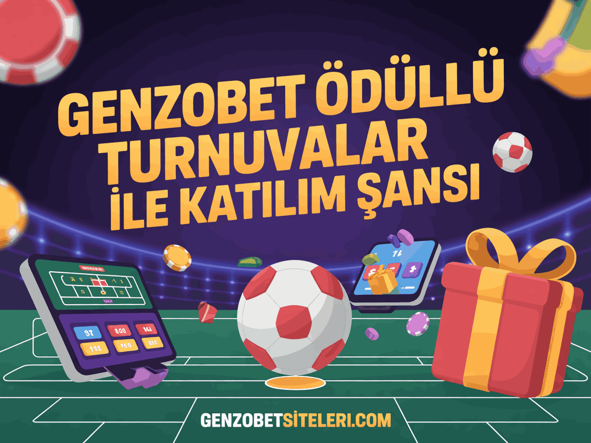 Genzobet Ödüllü Turnuvalar İle Katılım Şansı