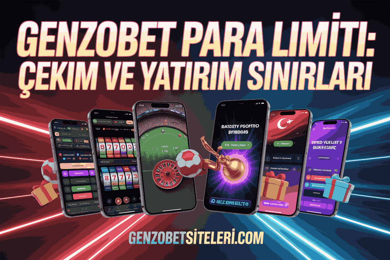 Genzobet Para Limiti Çekim ve Yatırım Sınırları