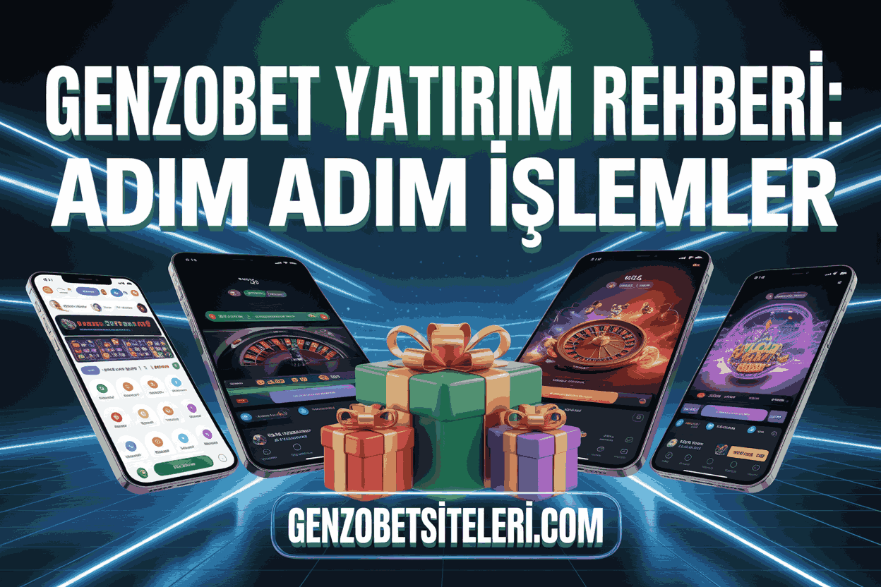 Genzobet Yatırım Rehberi Adım Adım İşlemler