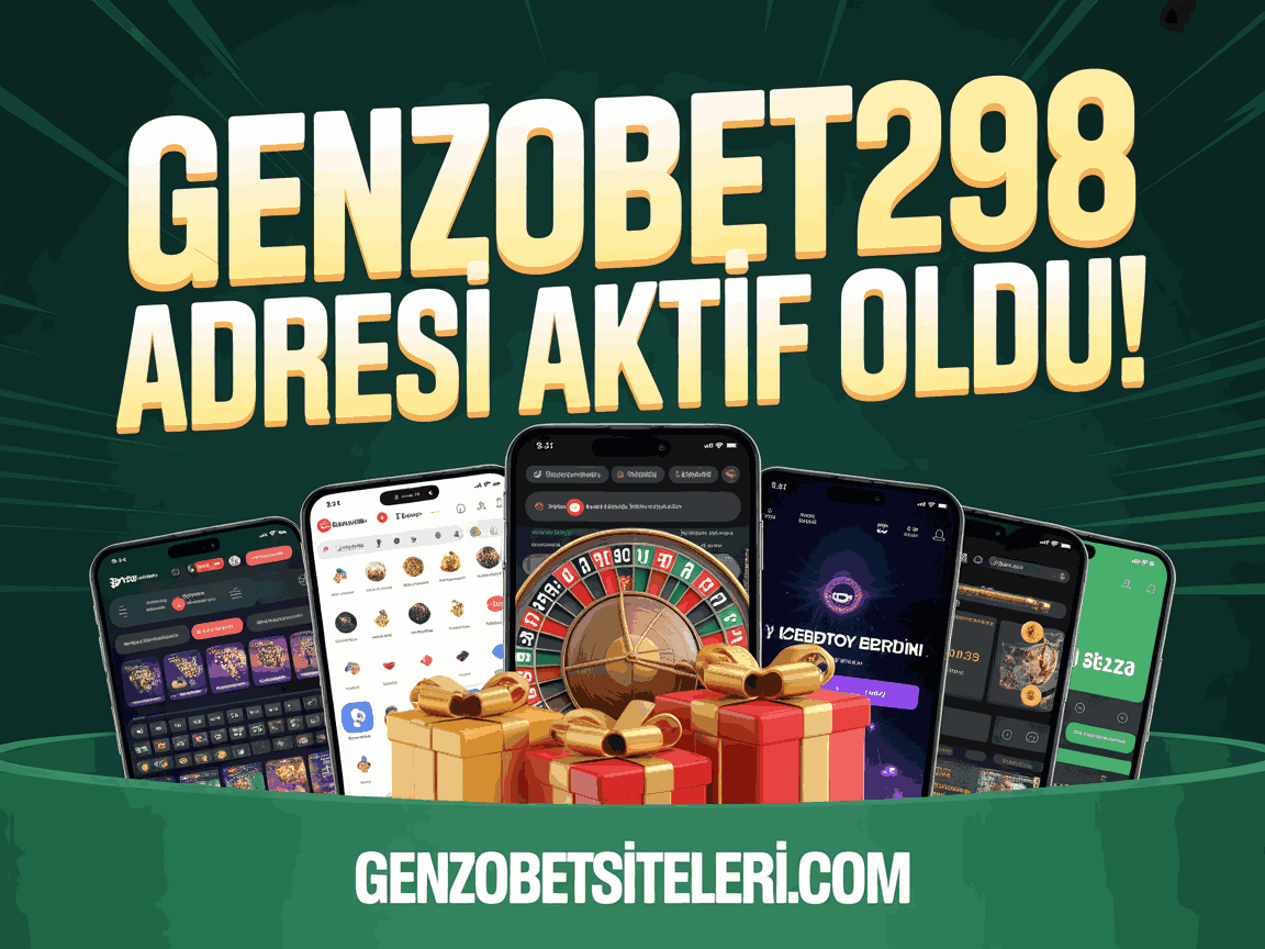 Genzobet298 Adresi Aktif Oldu!