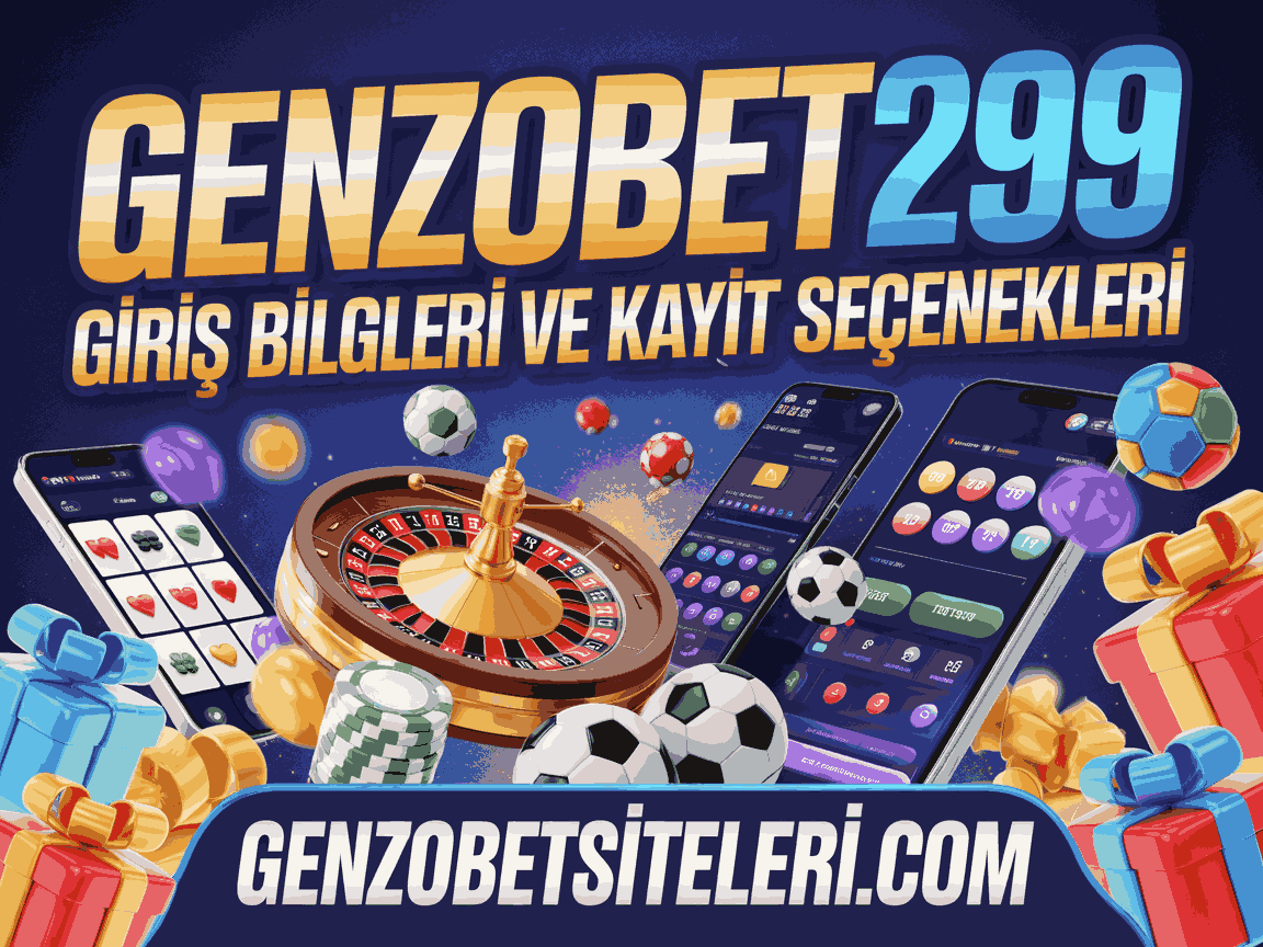 Genzobet299 Giriş Bilgileri ve Kayıt Seçenekleri